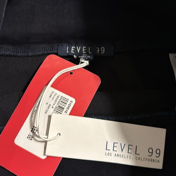 Level 99 pull-on stretch denim pencil skirt size M - Picture 3 of 4